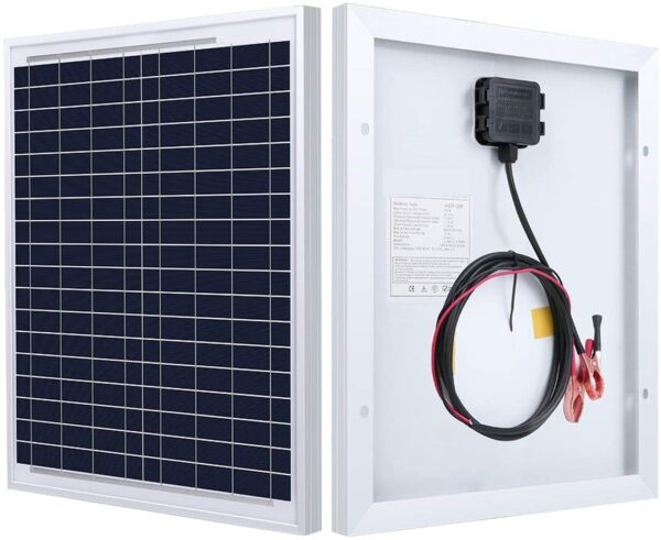 Pannello Solare Fotovoltaico 20w 12v Policristallino